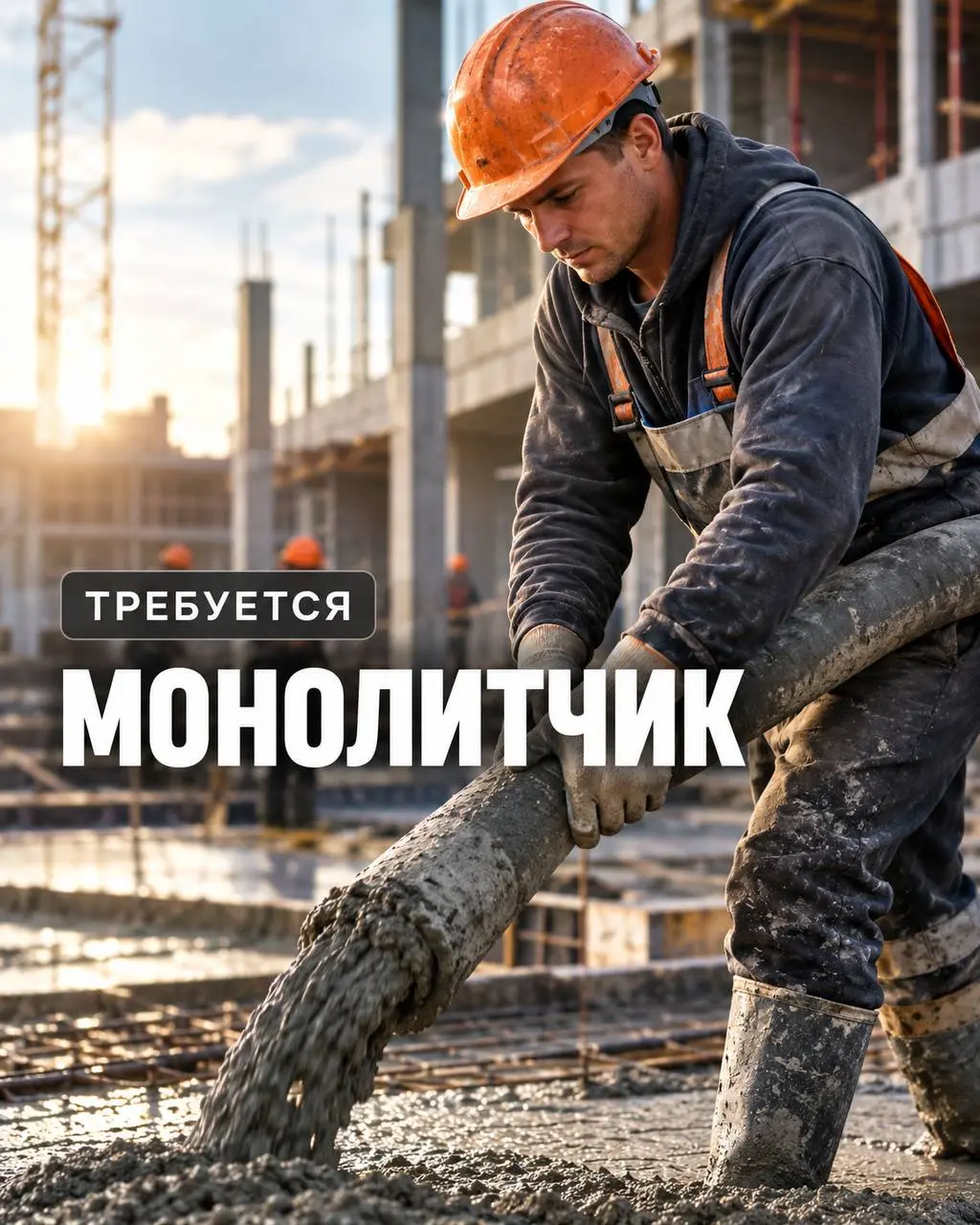 МОНОЛИТЧИК
От 200 000₽ за 30 смен
крупная строительная компания
• Центральная Россия
• Строительство
• +77506219199
Полное описание вакансии размещено в Телеграм и Макс | Сетка — социальная сеть от hh.ru