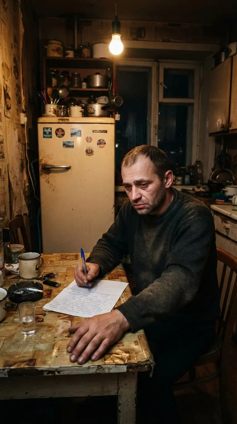 — Слушай сюда, дурак, — написал я себе в прошлое. И тут же сжёг этот лист
Пожилой мужчина в три часа утра пишет письмо своему сорокалетнему прошлому «я», собираясь предостеречь себя от роковой ошибки | Сетка — социальная сеть от hh.ru