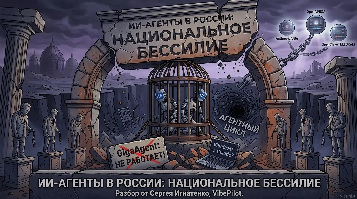 ИИ-агенты в России: национальное бессилие | Сетка — социальная сеть от hh.ru