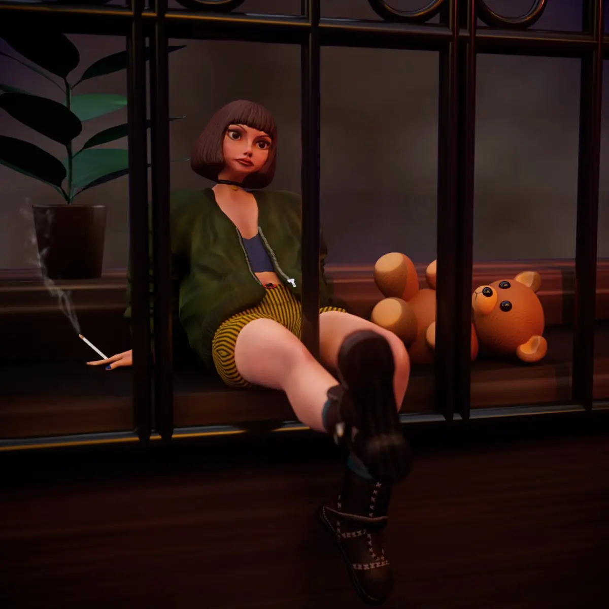 Matilda | 3D Character | Сетка — социальная сеть от hh.ru