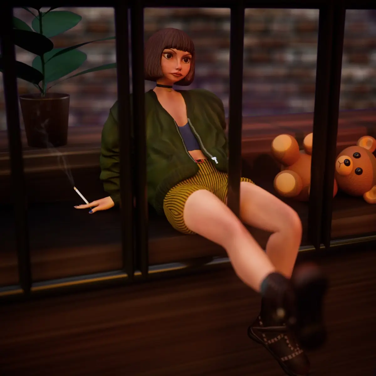 Matilda | 3D Character | Сетка — социальная сеть от hh.ru