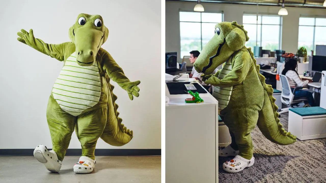 Crocs показали своего маскота
Крокодил у них был всегда, но только сейчас его сделали официальным маскотом. Превратили в полноценного персонажа с характером и историей
Это не разовая кампания | Сетка — социальная сеть от hh.ru