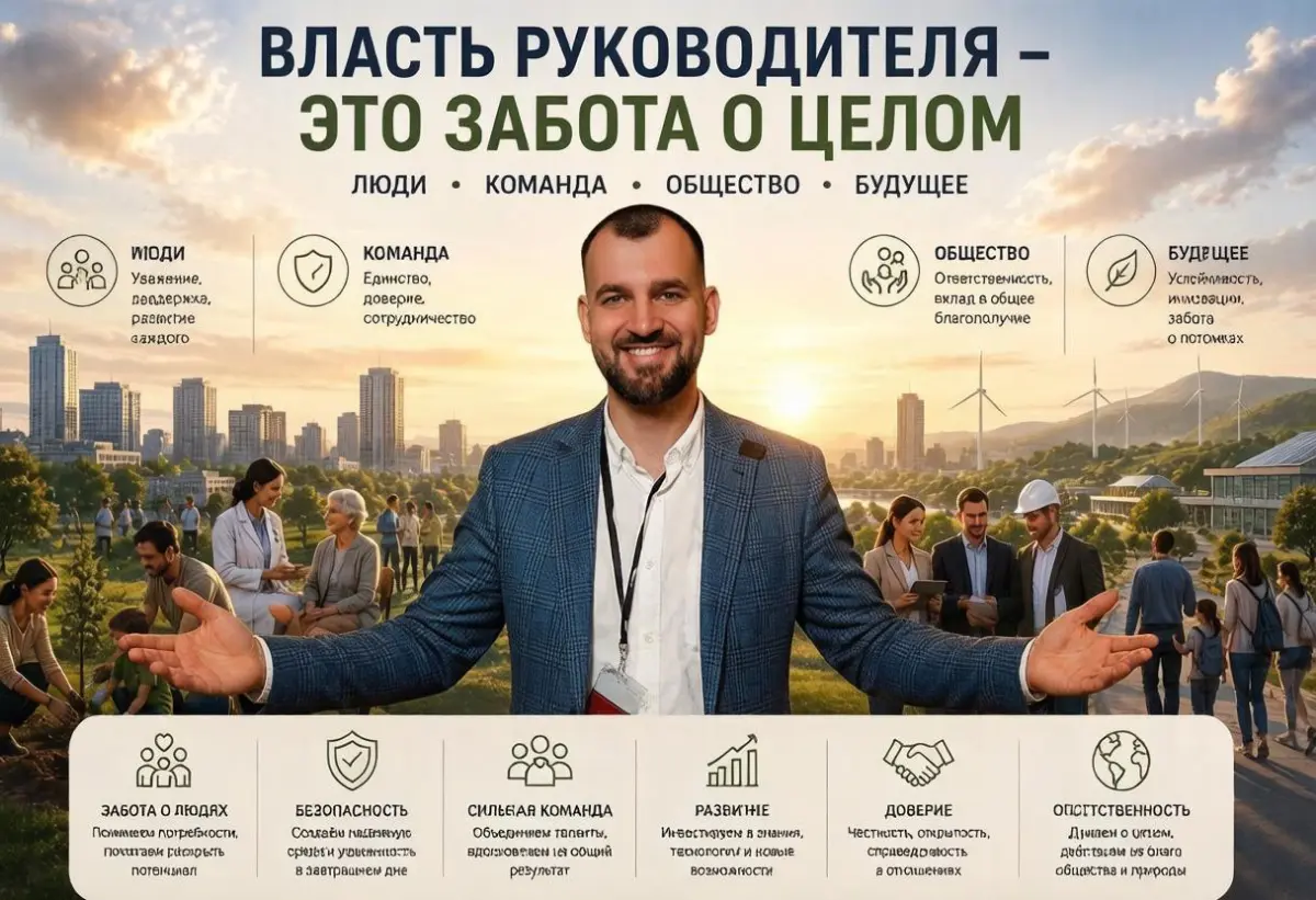 Власть руководителя - это забота о целом | Сетка — социальная сеть от hh.ru