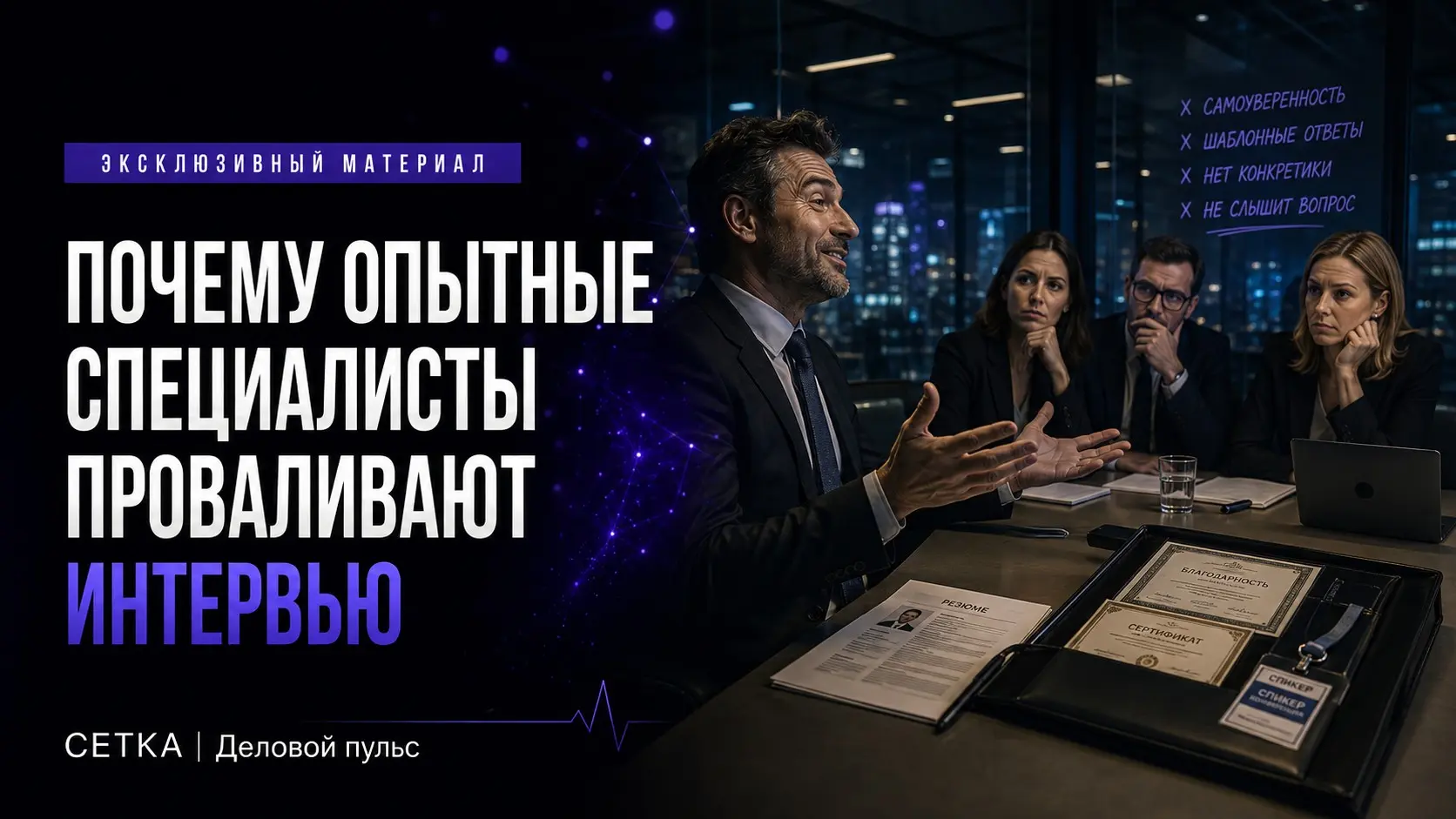 Опыт есть. Оффера нет | Сетка — социальная сеть от hh.ru