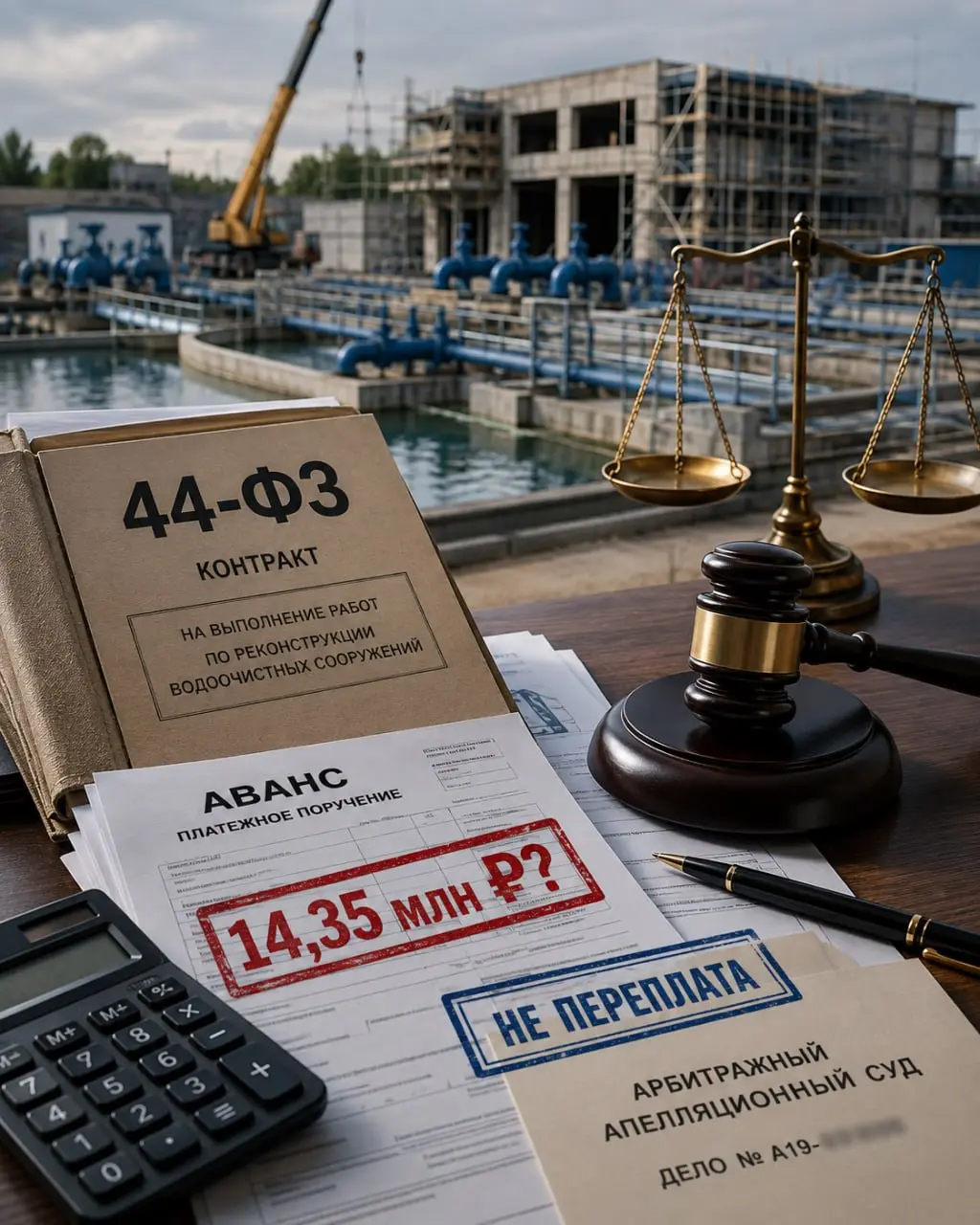 14,35 млн руб. «переплаты» из-за аванса. Апелляция не согласилась с Казначейством
В Самарской области реконструировали насосно-фильтровальную станцию по 44-ФЗ | Сетка — социальная сеть от hh.ru