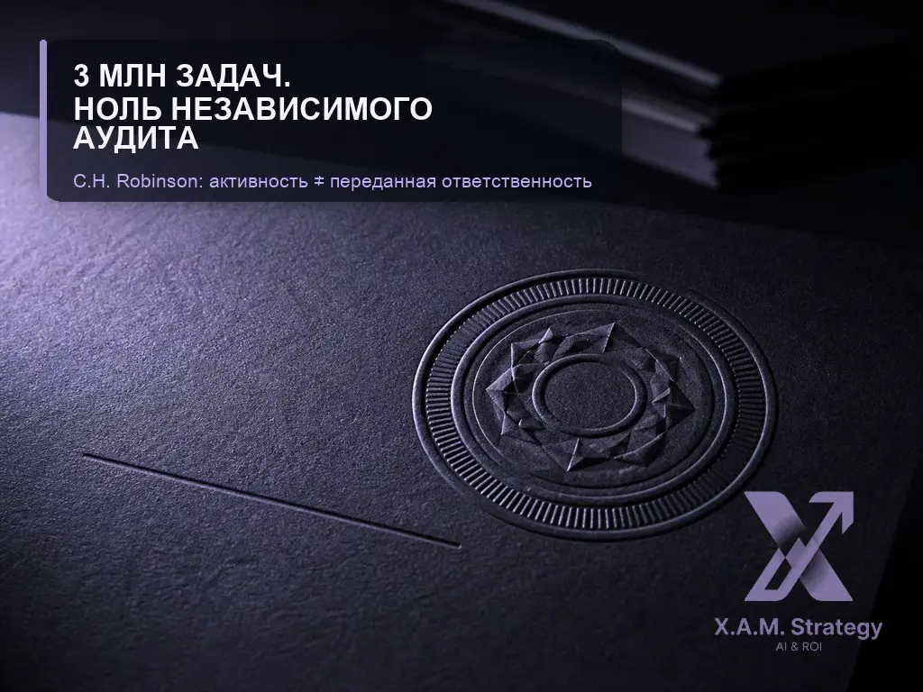 C.H. Robinson отчиталась: AI-агенты выполнили более 3 млн логистических операций (shipping tasks), из них 1 млн+ — задачи планирования перевозок (scheduling). Плюс +30% продуктивности за 2023–2024 | Сетка — социальная сеть от hh.ru