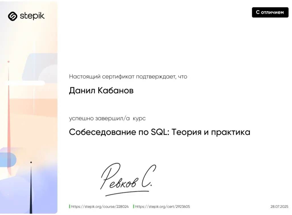 Данил Кабанов