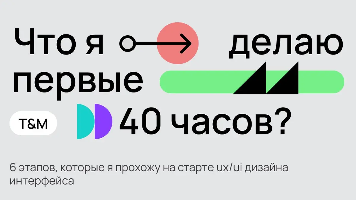 Первые 40 часов UX/UI‑дизайна: как я собираю вводные и формирую основу интерфейса
Я работаю по схеме Time & Materials (T&M) над проектами с высокой степенью неопределённости, где на старте часто тольк... | Сетка — социальная сеть от hh.ru