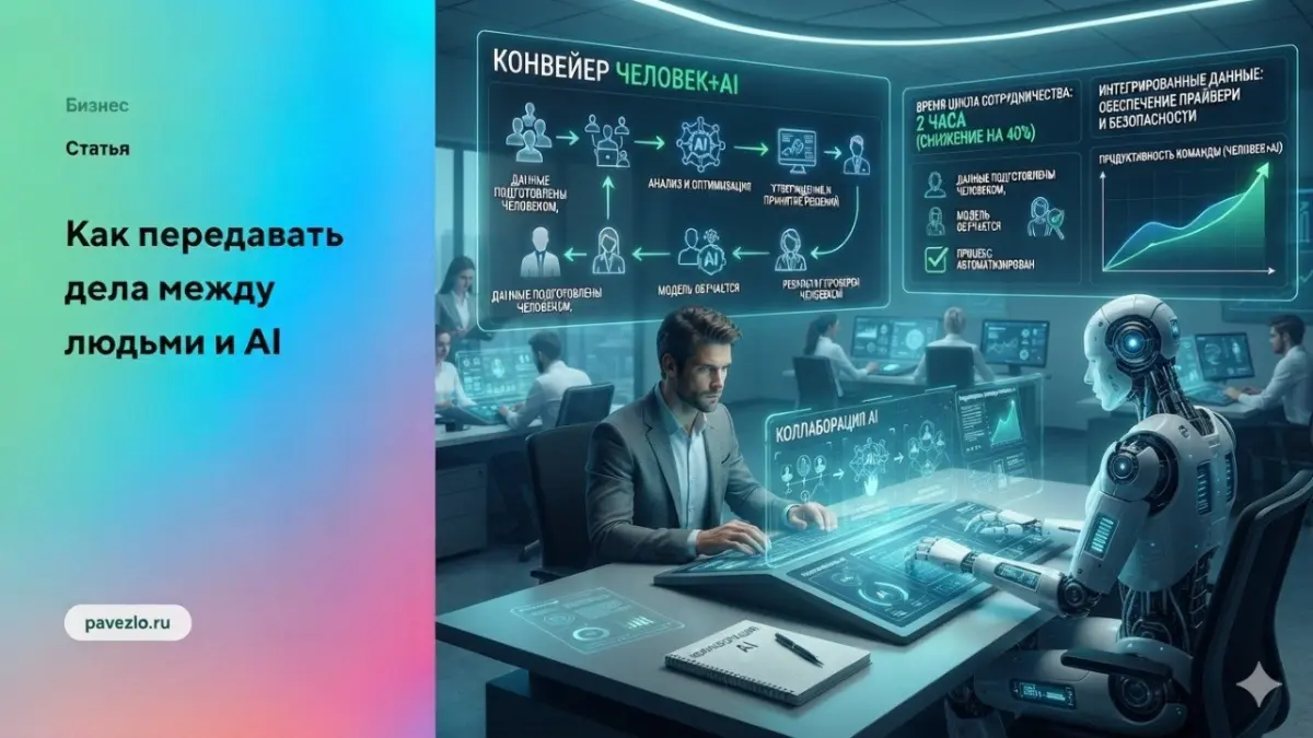 Как передавать дела между людьми и AI без потери качества | Сетка — социальная сеть от hh.ru