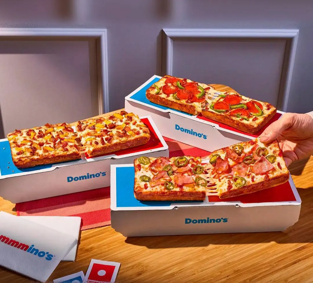 Это случилось: Domino’s пицца выпустила пиццу в форме домино | Сетка — социальная сеть от hh.ru
