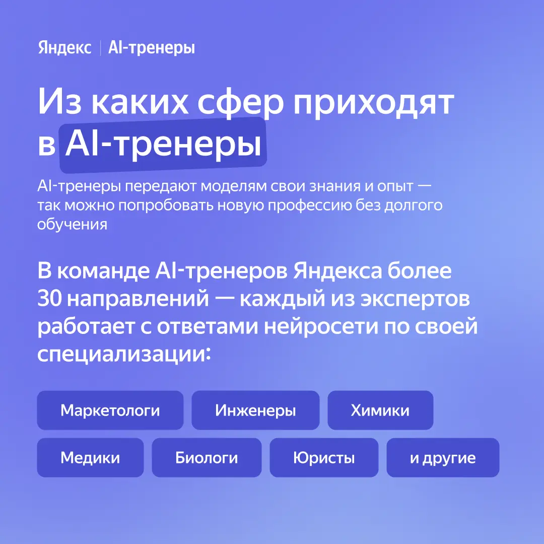 Чем занимается AI-тренер | Сетка — социальная сеть от hh.ru