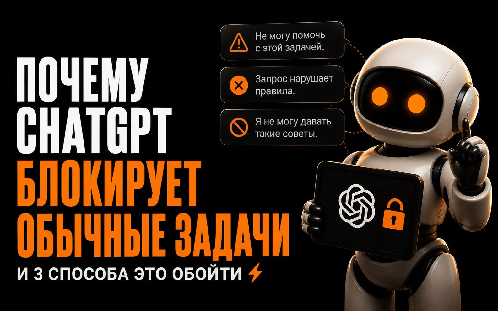 Почему ChatGPT блокирует обычные задачи и 3 способа это обойти⚡️
Открыл Codex, передал свой репозиторий и попросил: «Найди баги, расставь приоритеты и исправь» | Сетка — социальная сеть от hh.ru