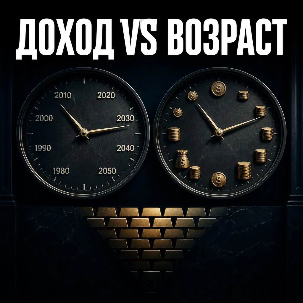 ❓ Соответствует ли ваш доход вашему возрасту?
Или вы в профессии, где «финансовый возраст» часто запаздывает относительно календарного?
Посмотрел разбор Николая Мячина про финансовую пирамиду, вот ссы... | Сетка — социальная сеть от hh.ru