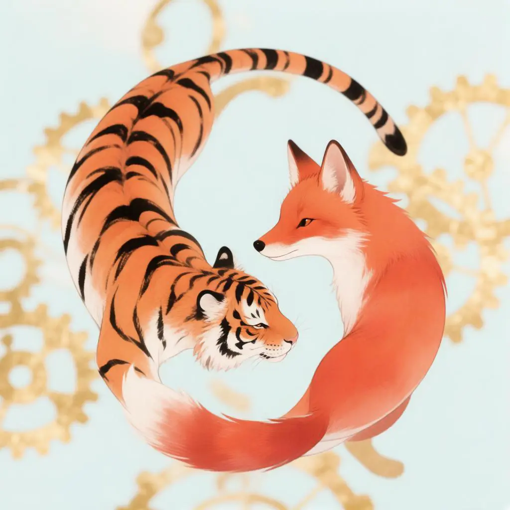 📝 Ушу. Путь воина. Тигр и Лиса. 🐯🦊
Недавно в одной книге прочла про игру учеников школы ушу с завязанными глазами. Цель — научиться ходить бесшумно, никого не задеть | Сетка — социальная сеть от hh.ru