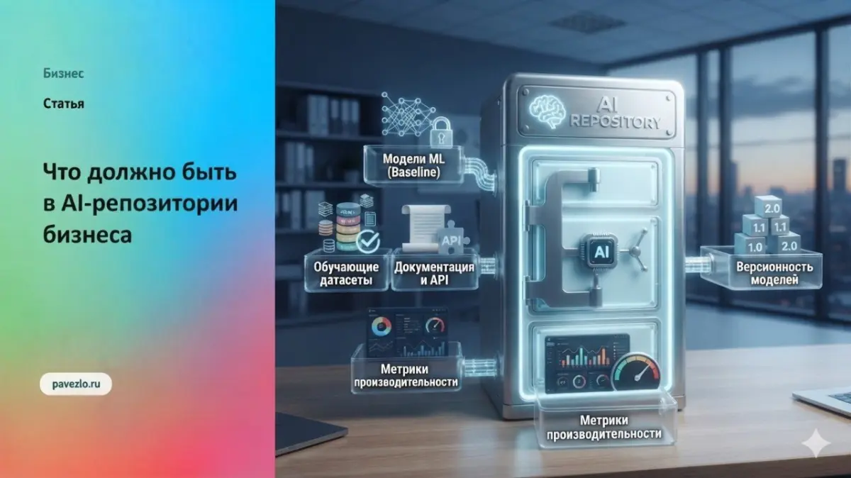 Что должно быть в AI-репозитории бизнеса | Сетка — социальная сеть от hh.ru