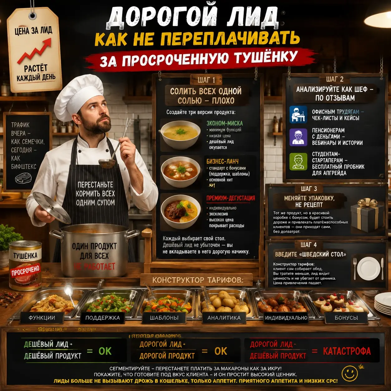 Дорогой лид? | Сетка — социальная сеть от hh.ru