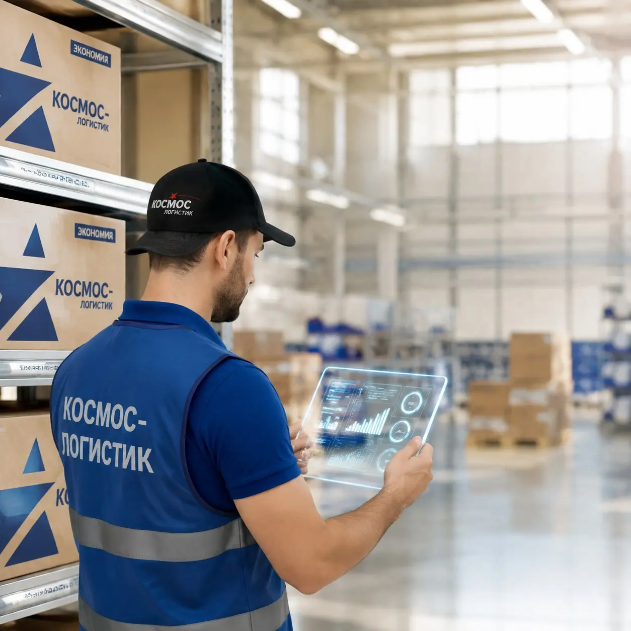 Как сэкономить 20% на логистике
Мы советуем уплотнять груз. Плотная обмотка стрейчем (от 90 ₽) сбережет место. Разместив партию в Космос Логистик от 25 ₽ в сутки за паллет, за 30 дней вы снизите чек | Сетка — социальная сеть от hh.ru