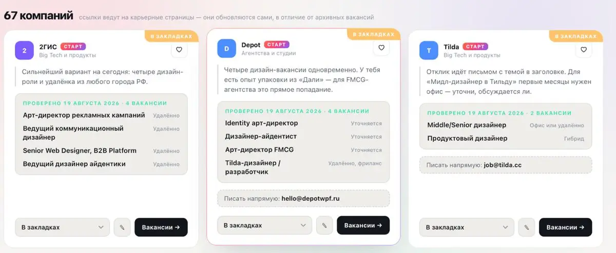 Не понравилось, как устроен поиск работы. Переделала | Сетка — социальная сеть от hh.ru