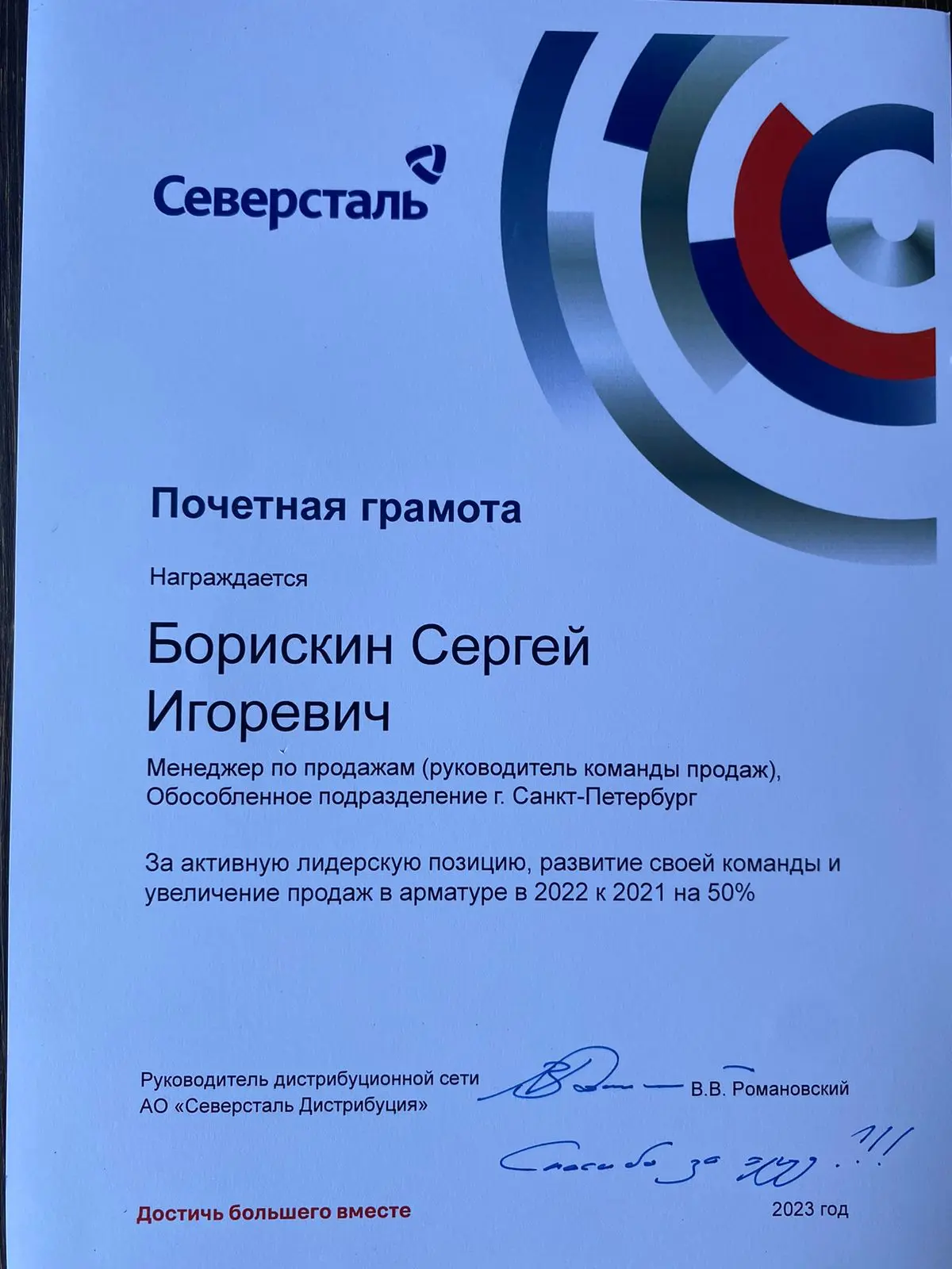 Network member avatar