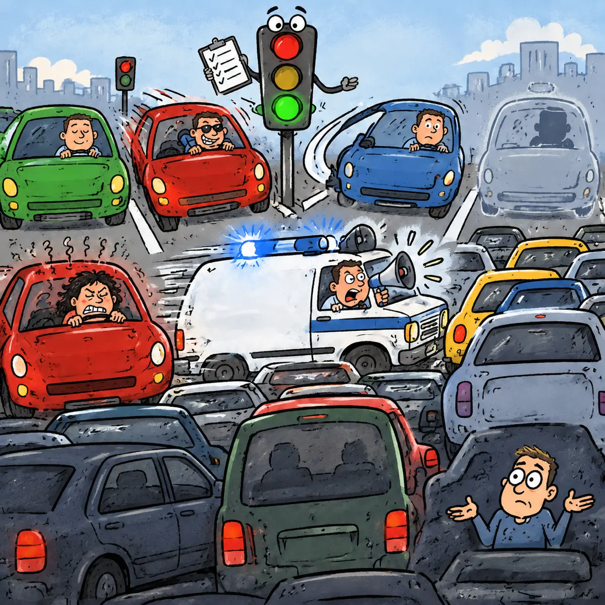 Если рекрутер — светофор, то кандидаты — поток машин 🚦🚗 | Сетка — социальная сеть от hh.ru