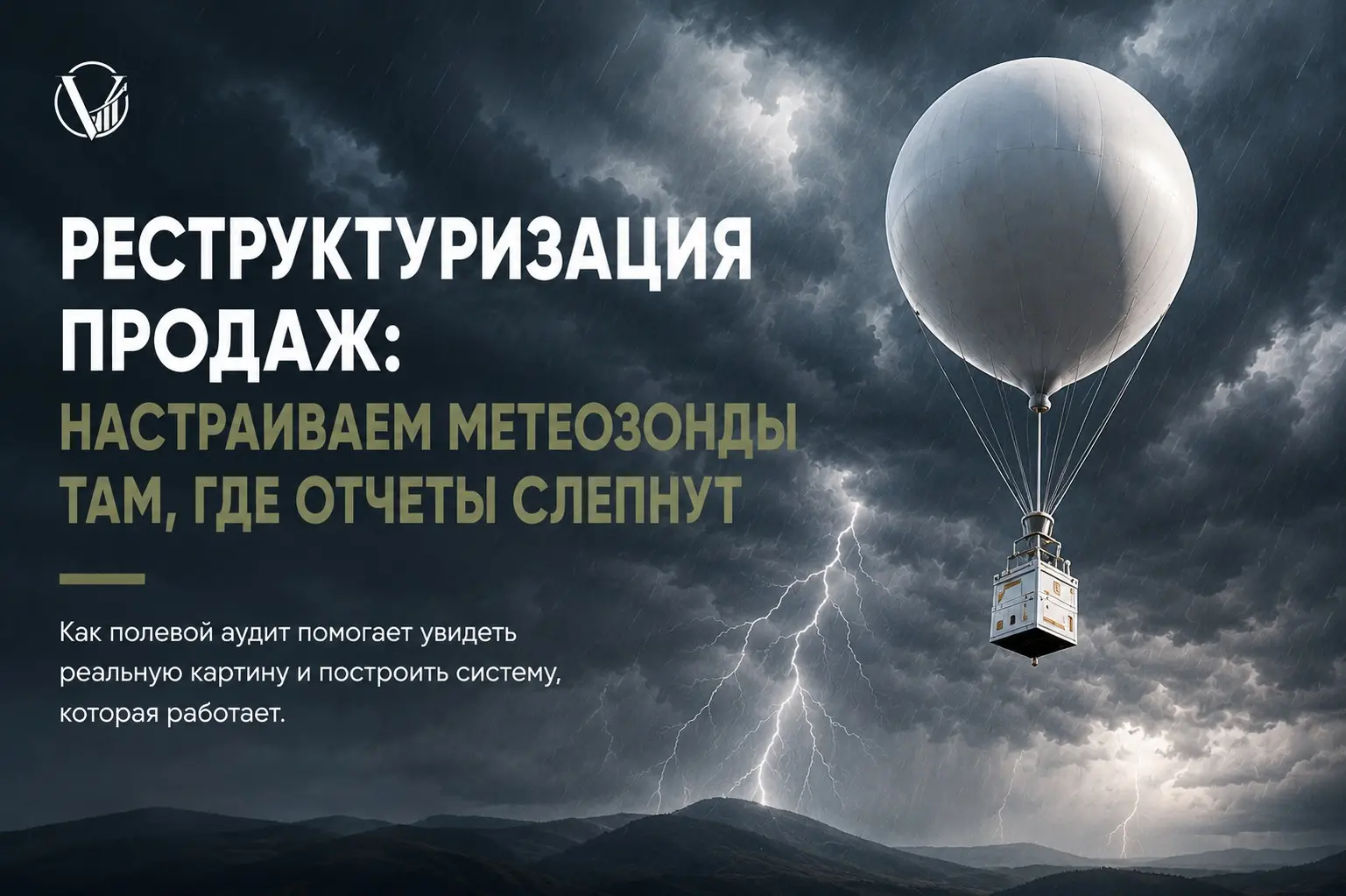 Реструктуризация продаж: метеозонды там, где отчеты слепнут | Сетка — социальная сеть от hh.ru