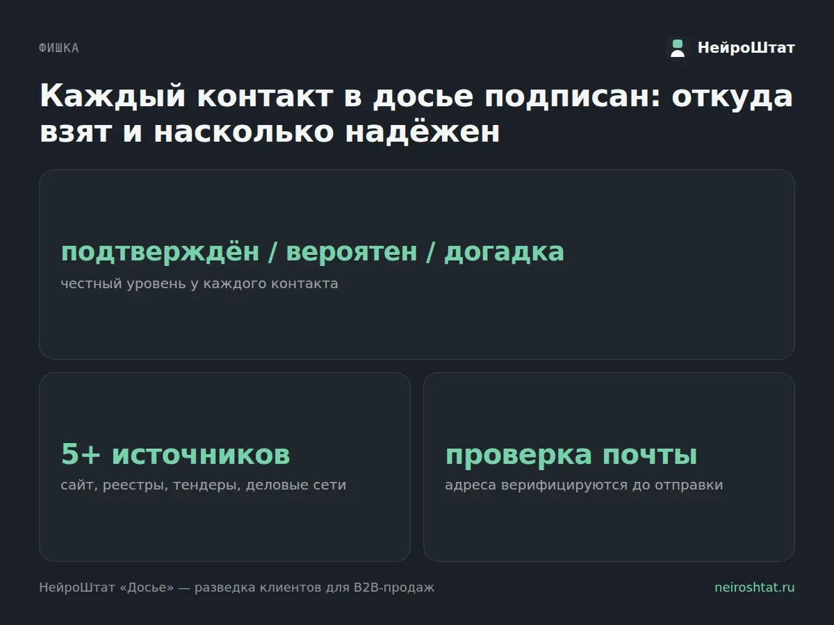 Досье без гаданий: где взяли контакт и можно ли ему… | Сетка — социальная сеть от hh.ru