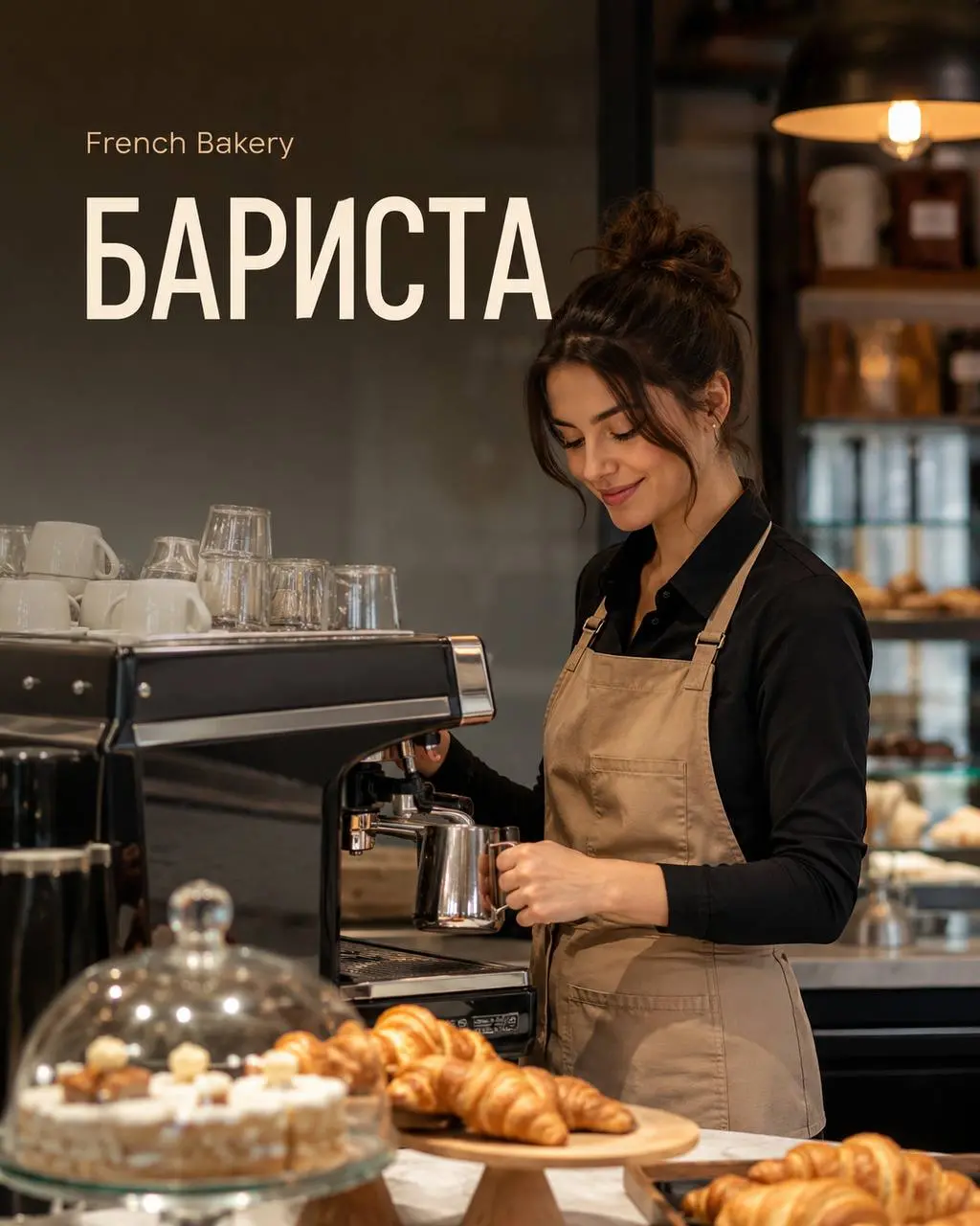 БАРИСТА
От 80 000₽
French Bakery
• Москва, м. Комсомольская, Краснопрудная, 12
• Рестораны/Кафе
• @Kuzminaalexandra20
Полное описание вакансии размещено в Телеграм и Макс | Сетка — социальная сеть от hh.ru