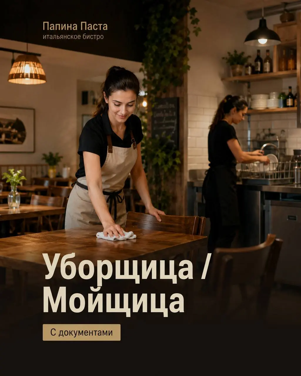 УБОРЩИЦА-МОЙЩИЦА
От 4 300₽/смена
Папина Паста
• Москва, м. Сокольники
• Рестораны/Кафе
• @ika27964
Полное описание вакансии размещено в Телеграм и Макс. Переходите по ссылке в закрепленном сообщении | Сетка — социальная сеть от hh.ru