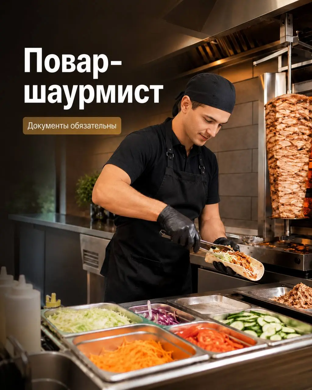 ШАУРМИСТ
От 4 500₽/смена + премии
Прямой работодатель
• Москва, м. Калужская
• Рестораны/Кафе
• +79031051863
Полное описание вакансии размещено в Телеграм и Макс | Сетка — социальная сеть от hh.ru