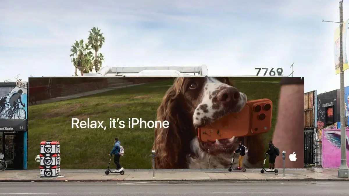 Apple последовательно продвигает свой слоган «Relax, it’s iPhone» («Расслабься, это iPhone») — последние пять лет так точно | Сетка — социальная сеть от hh.ru