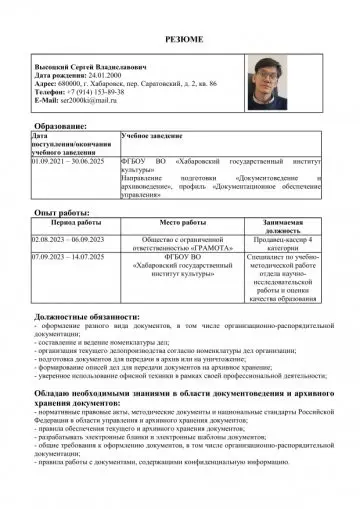 Network member avatar
