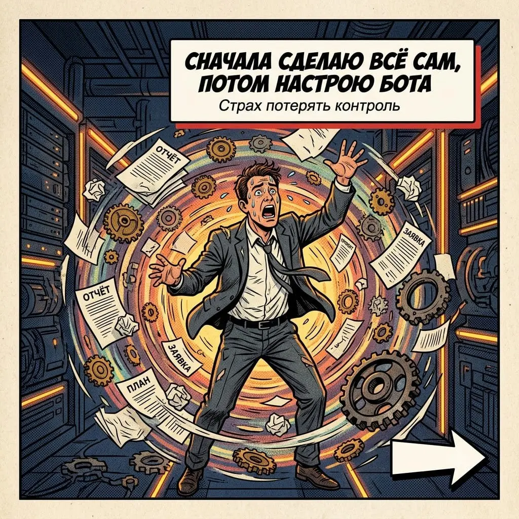 Что мешает вам масштабироваться (спойлер: не боты) 🧠
Автоматизация - это следствие.
Причина - в голове.
Разбираю типичные убеждения, которые тормозят рост.
И показываю, как с ними работать | Сетка — социальная сеть от hh.ru