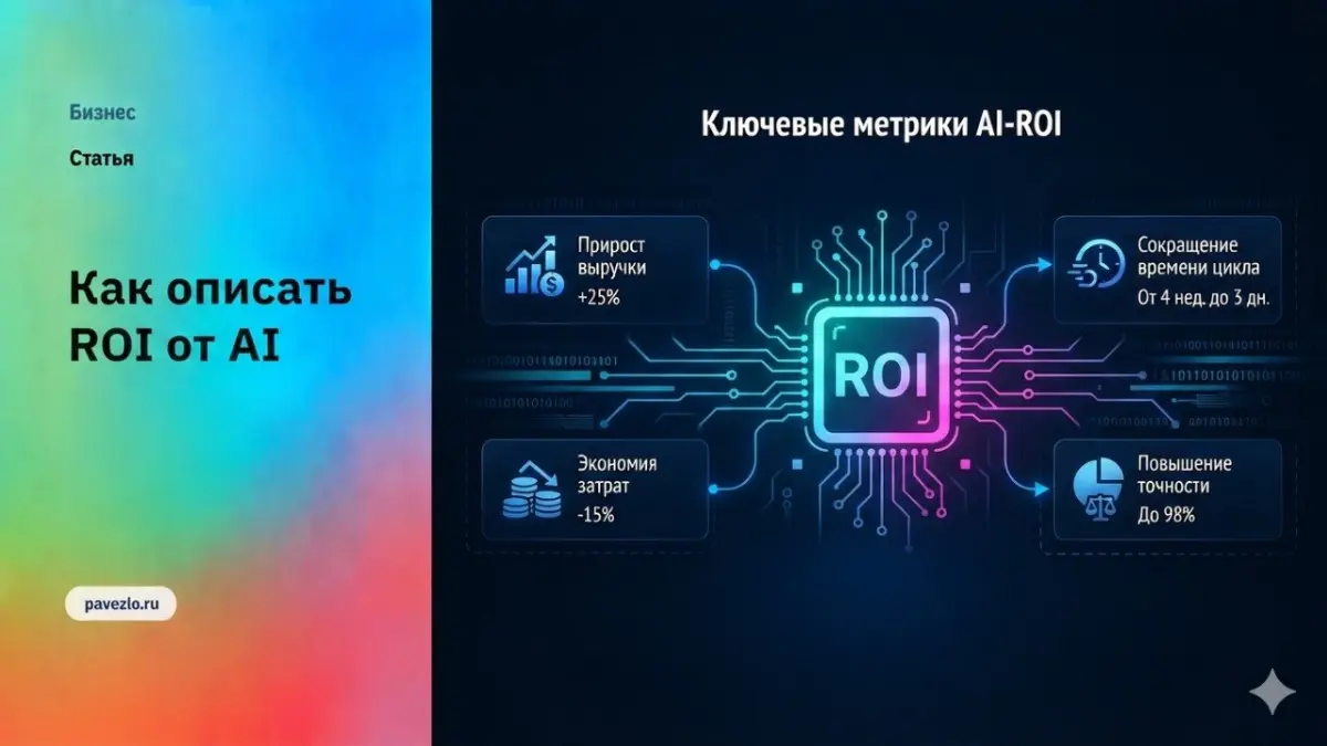Почему ROI от AI — это не только экономия времени | Сетка — социальная сеть от hh.ru