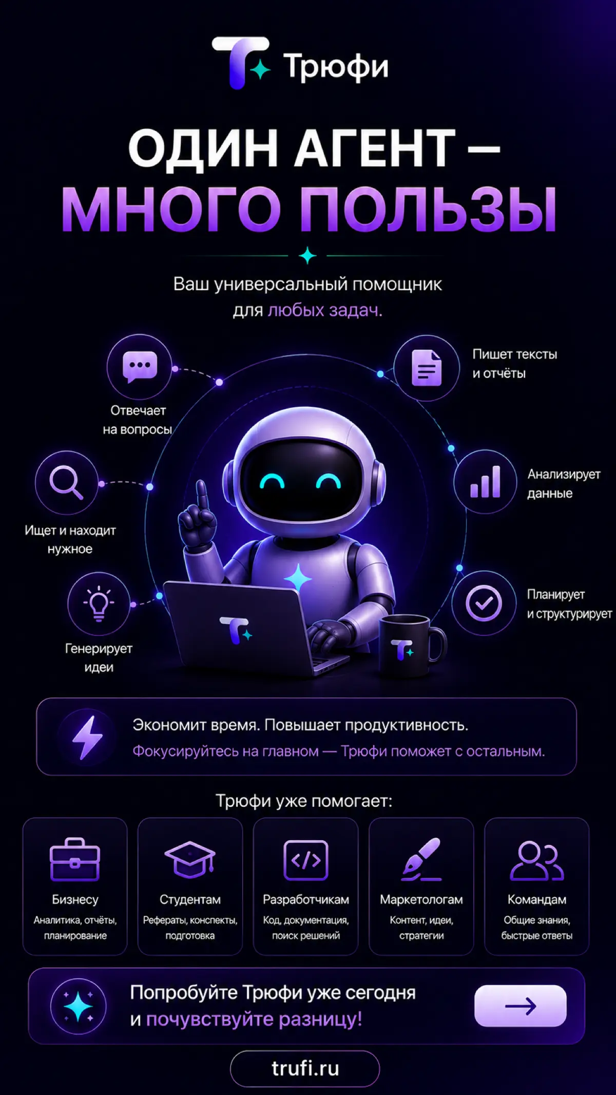 Трюфи | Сетка — социальная сеть от hh.ru