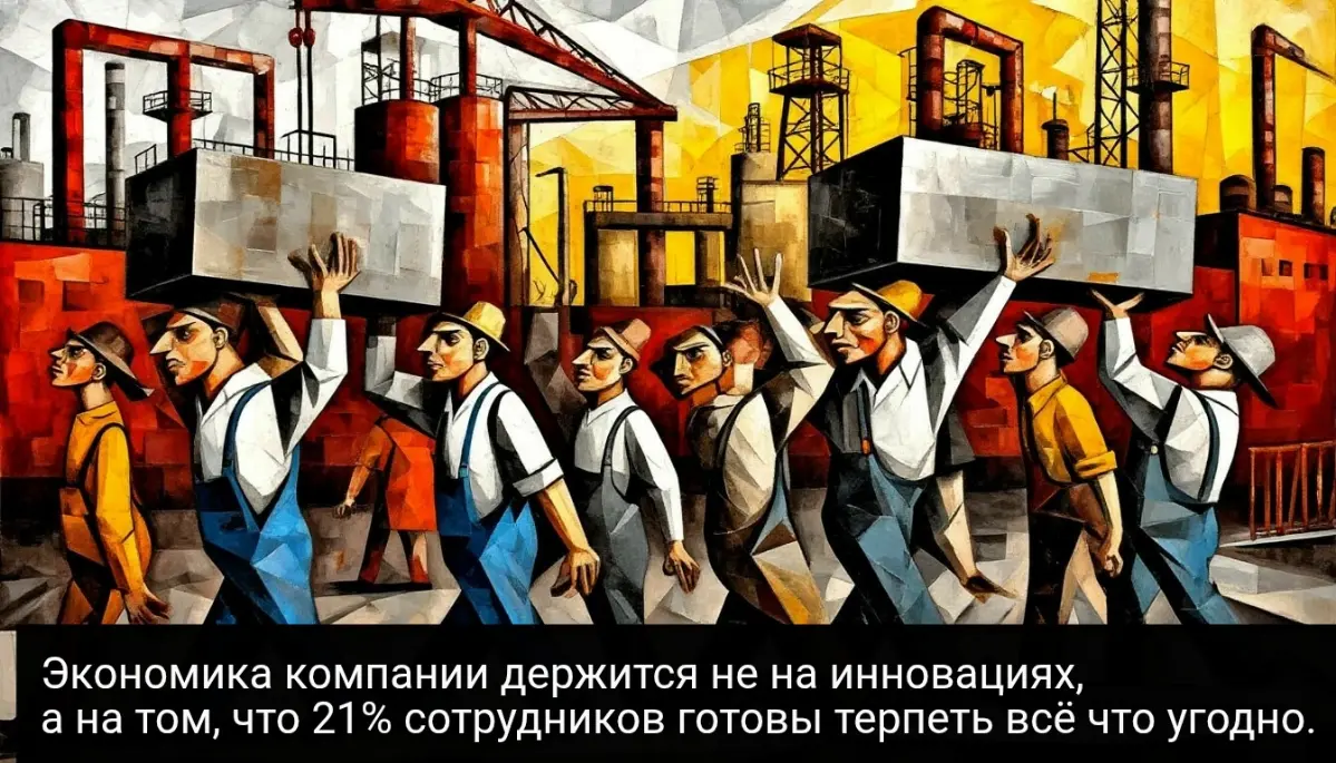 Экономика компании держится на... | Сетка — социальная сеть от hh.ru