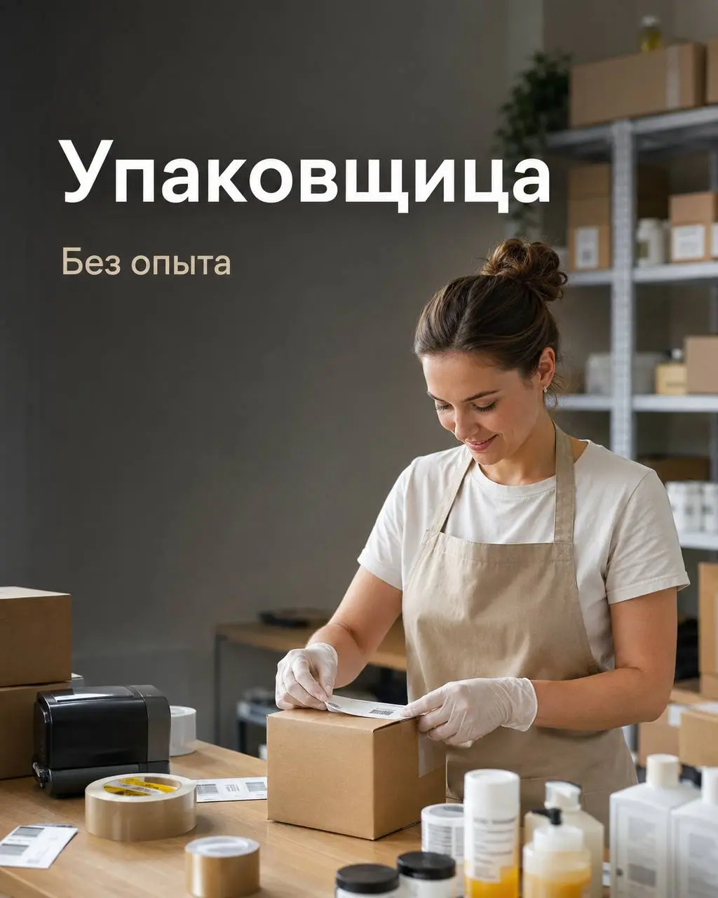 УПАКОВЩИЦА
До 2 500₽/смена
Прямой работодатель
• Москва, 2-я Фрезерная ул., д. 14, стр. 1Б
• Упаковка и фасовка
• @apolinariaahr
Полное описание вакансии размещено в Телеграм и Макс | Сетка — социальная сеть от hh.ru