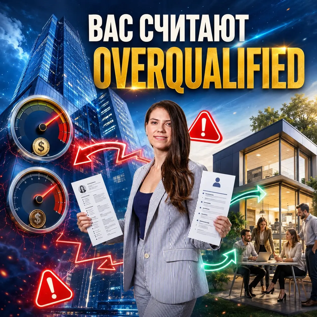👑 ВАС СЧИТАЮТ OVERQUALIFIED - НО ЭТО НЕ ПРО ВАШ ОПЫТ | Сетка — социальная сеть от hh.ru