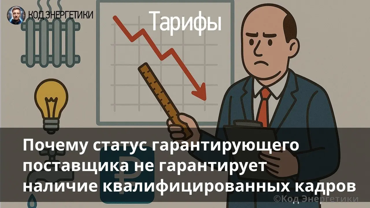 Почему статус гарантирующего поставщика не гарантирует | Сетка — социальная сеть от hh.ru