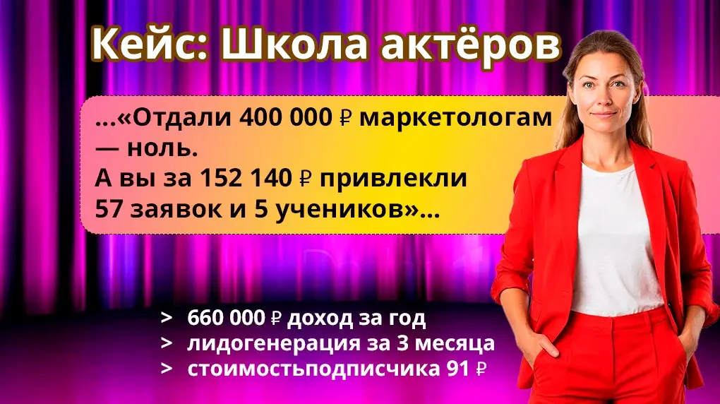 Школа актёров набрала 5 учеников, отказавшись от халявщиков | Сетка — социальная сеть от hh.ru