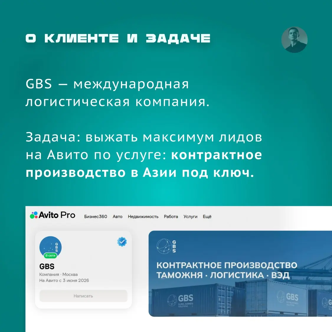Кейс: Продвижение услуг Контрактного производства в Авито | Сетка — социальная сеть от hh.ru