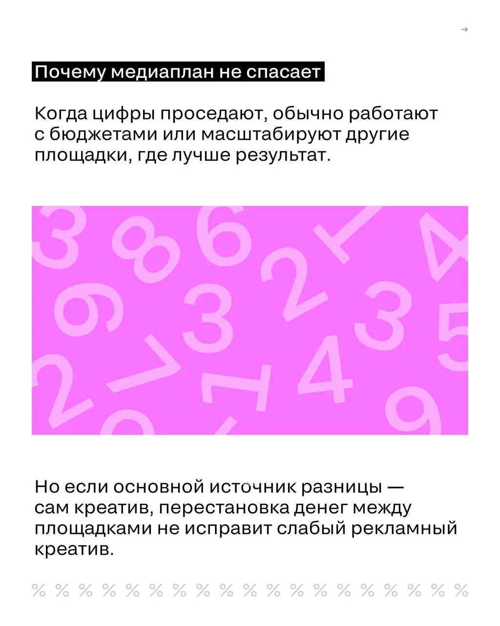 Реклама не работает? Возможно, дело не в канале
Обычно, когда кампания не даёт ожидаемого результата, первым делом пересматривают медиаплан: перераспределяют бюджет и ищут новые площадки | Сетка — социальная сеть от hh.ru