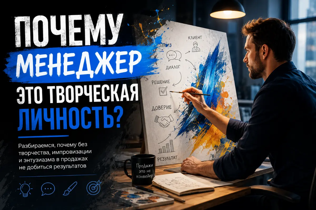 Почему менеджер — это творческая личность? | Сетка — социальная сеть от hh.ru