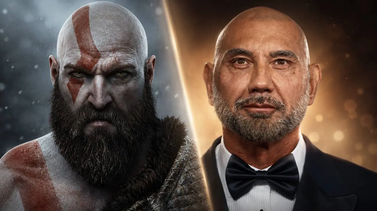 Батиста — новый Кратос в сериале God of War
Дэйв Батиста официально заменил Райана Херста в сериале Amazon | Сетка — социальная сеть от hh.ru