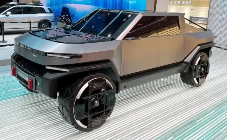 Китайцы из GAC сделали для всех желающих дешёвый Tesla CyberTruck Илона Маска. | Сетка — социальная сеть от hh.ru