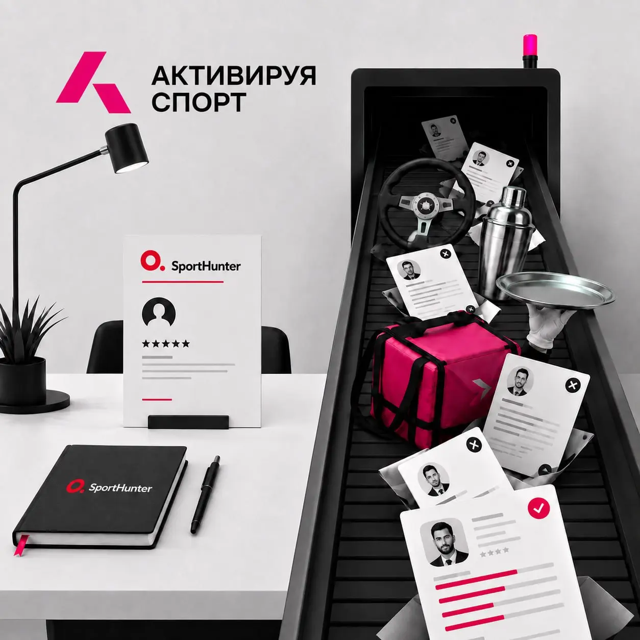 Иногда кажется, что часть соискателей откликается на вакансии по принципу "Есть кнопка — надо нажать".
Как некоторые могли понять по посту выше, сейчас мы готовим обновленный SportHunter | Сетка — социальная сеть от hh.ru