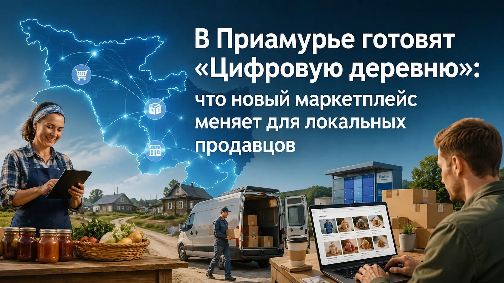 «Цифровая деревня»: новый канал для локального бизнеса | Сетка — социальная сеть от hh.ru