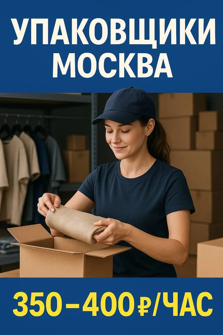 УПАКОВЩИК
100 000₽ - 120 000₽
Прямой работодатель
• Москва, м. Новохохловская
• Упаковка и фасовка
• +79198892252
Полное описание вакансии размещено в Телеграм и Макс | Сетка — социальная сеть от hh.ru