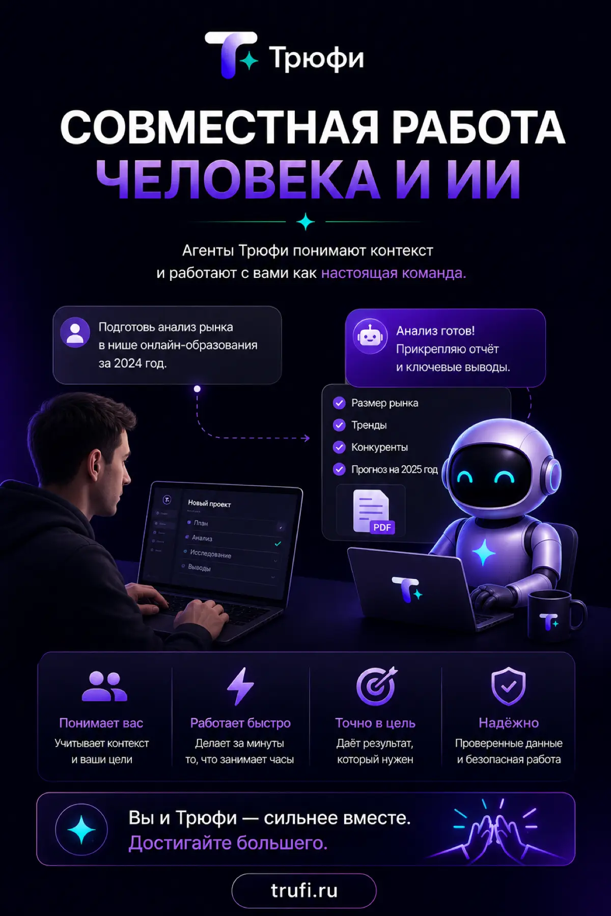 Трюфи | Сетка — социальная сеть от hh.ru