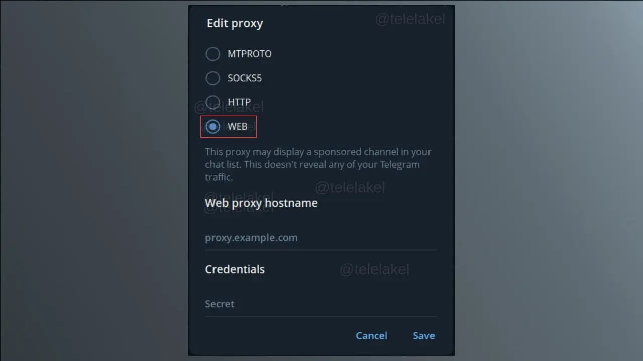 Telegram Desktop готовит новый тип прокси — WEB Proxy.
Суть в том, что трафик MTProxy теперь заворачивается в WebView через HTTPS/WebSocket | Сетка — социальная сеть от hh.ru