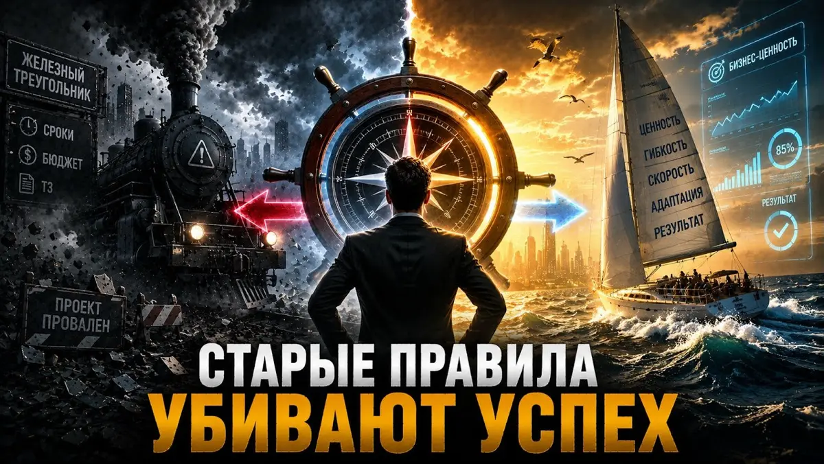 Почему классический менеджмент убивает цифровую трансформацию?
Традиционное управление проектами строится на простой идее | Сетка — социальная сеть от hh.ru